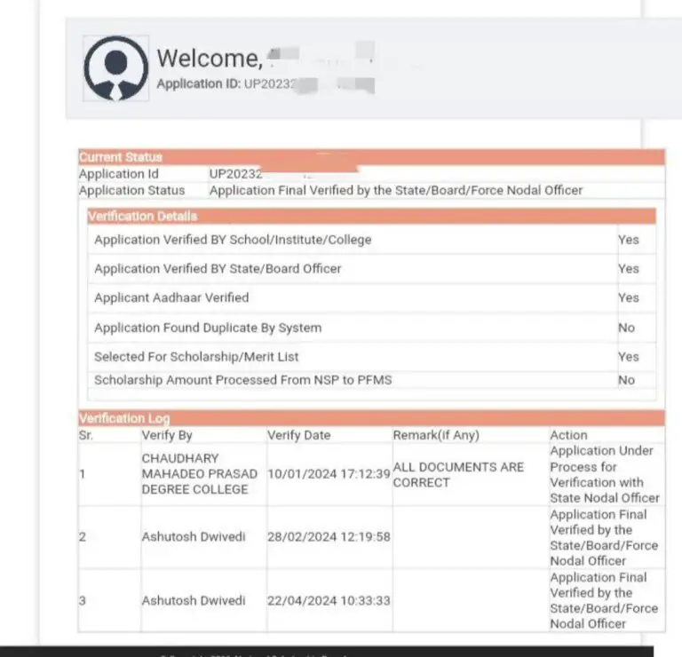 Nsp Scholarship Payment Check Nsp Payment Nsp