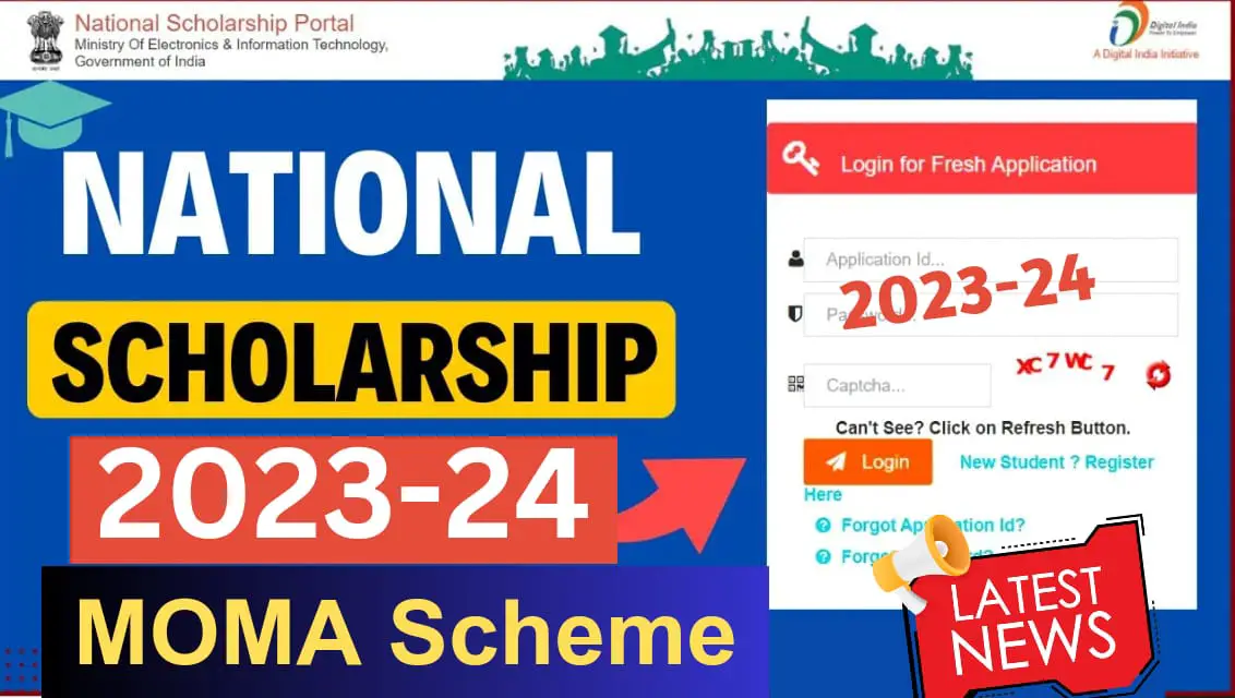 nsp scholarship ministry of minority 2023-24 apply