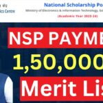 NSP Scholarship Payment 2024 | NSP PG Scholarship Merit list & Payment 2024 |1,50,000 RS Scholarship - 10,000 Students Selection