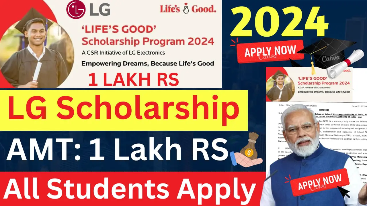 LIFE’S GOOD Scholarship 2024 Apply Online