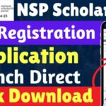 National Scholarship OTR Registration 2024-25 | NSP OTR Application Launch | NSP Face Authentication 2024